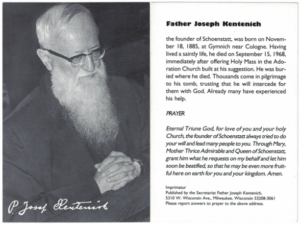 FatherKentenich_PrayerCardwPrayer